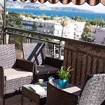 Studio With Terrace And Sea View, 10 Min To The Beach